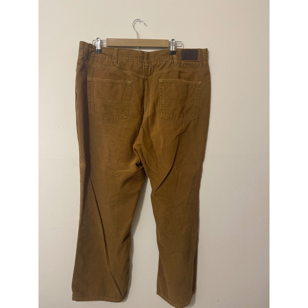 Bob Timberlake Corduroy Pants‎ Tan Waist 40X30 Straight Leg Casual Preppy Office - Picture 2 of 6